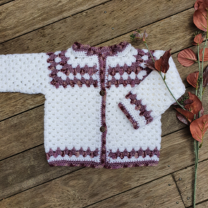 Olivia Crochet Cardigan / 18 - 24 Months