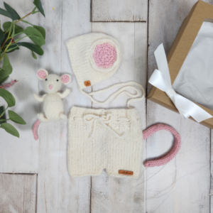 Mya Mouse Outfit Gift Set / Newborn