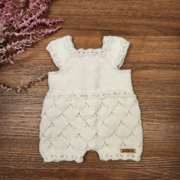 Jeanie Lace Romper / Newborn - Image 13