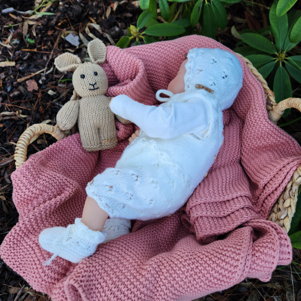 Jeanie Lace Romper / Newborn - Image 12