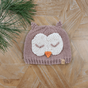 Owl Beanie / 18-24 Months