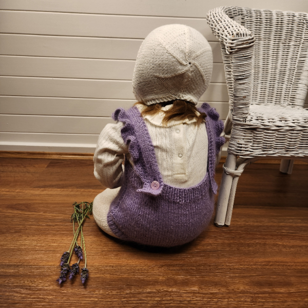 Lavender Frill Romper/ 6-12 Months - Image 7