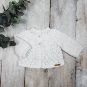 Parker Lace Cardigan / 0-3 Months