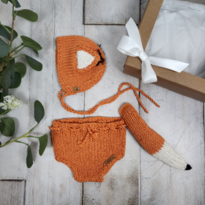 Baby Fox Kit Gift Set / Newborn