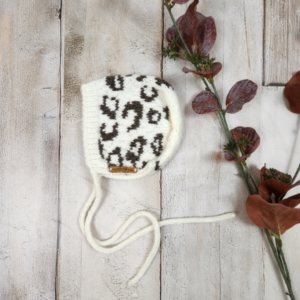 Leopardess Bonnet / Newborn