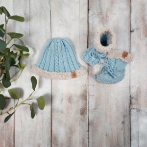 Beauden Hat & Booties Set / 3-6 Months