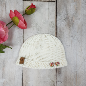 Eleanor Crochet Hat / 3-6 Months