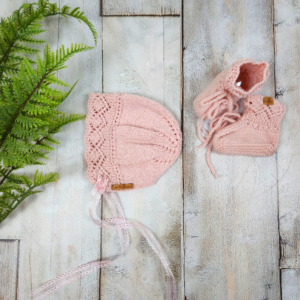 Harper Bonnet Set / 3-6 Months