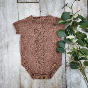 Liam Cable Romper / 6-12 Months