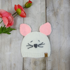 Mouse Beanie / 3-6 Months