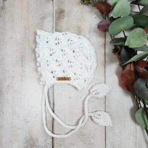 Samara Leaf Bonnet / 0-3 Months